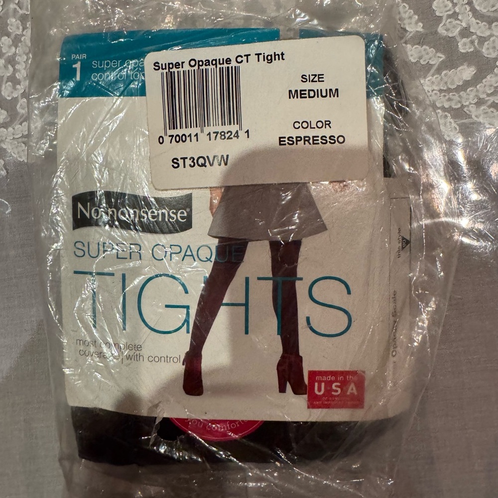 BROWN SUPER OPAQUE TIGHTS